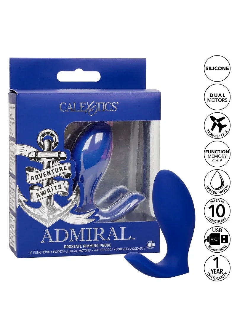 CalExoticsAdmiralProstateRimmingProbe4 @ Happytoys Sexshop: online sex shop for Feeling Happy & Easy 😊 the erotic store owned by a woman