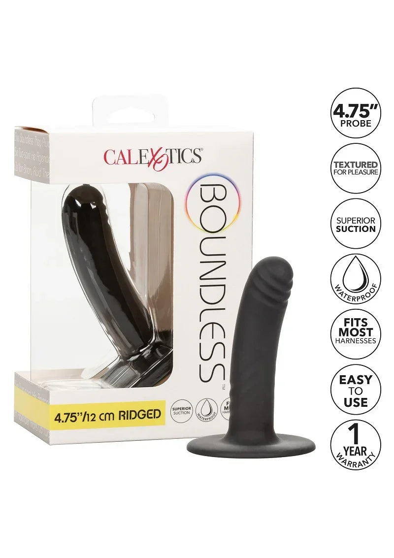CalExoticsBoundless4.75_12cmRidged16 @ Happytoys Sexshop: online sex shop for Feeling Happy & Easy 😊 the erotic store owned by a woman