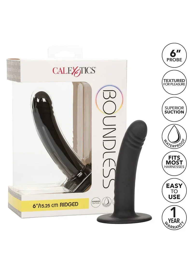 CalExoticsBoundless6_15.25cmRidgedAnaalprobe16 @ Happytoys Sexshop: online sex shop for Feeling Happy & Easy 😊 the erotic store owned by a woman