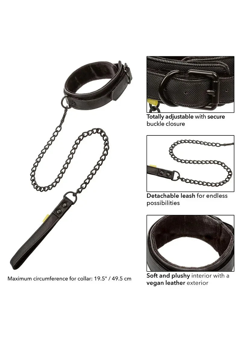 CalExoticsBoundlessCollarwithLeash5 @ Happytoys Sexshop: online sex shop for Feeling Happy & Easy 😊 the erotic store owned by a woman