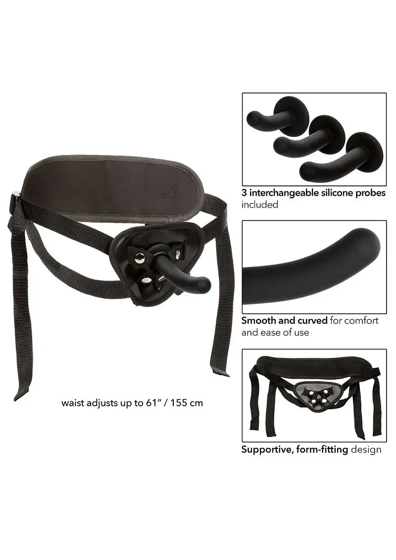 CalExoticsBoundlessSiliconeCurvePeggingKit9 @ Happytoys Sexshop: online sex shop for Feeling Happy & Easy 😊 the erotic store owned by a woman