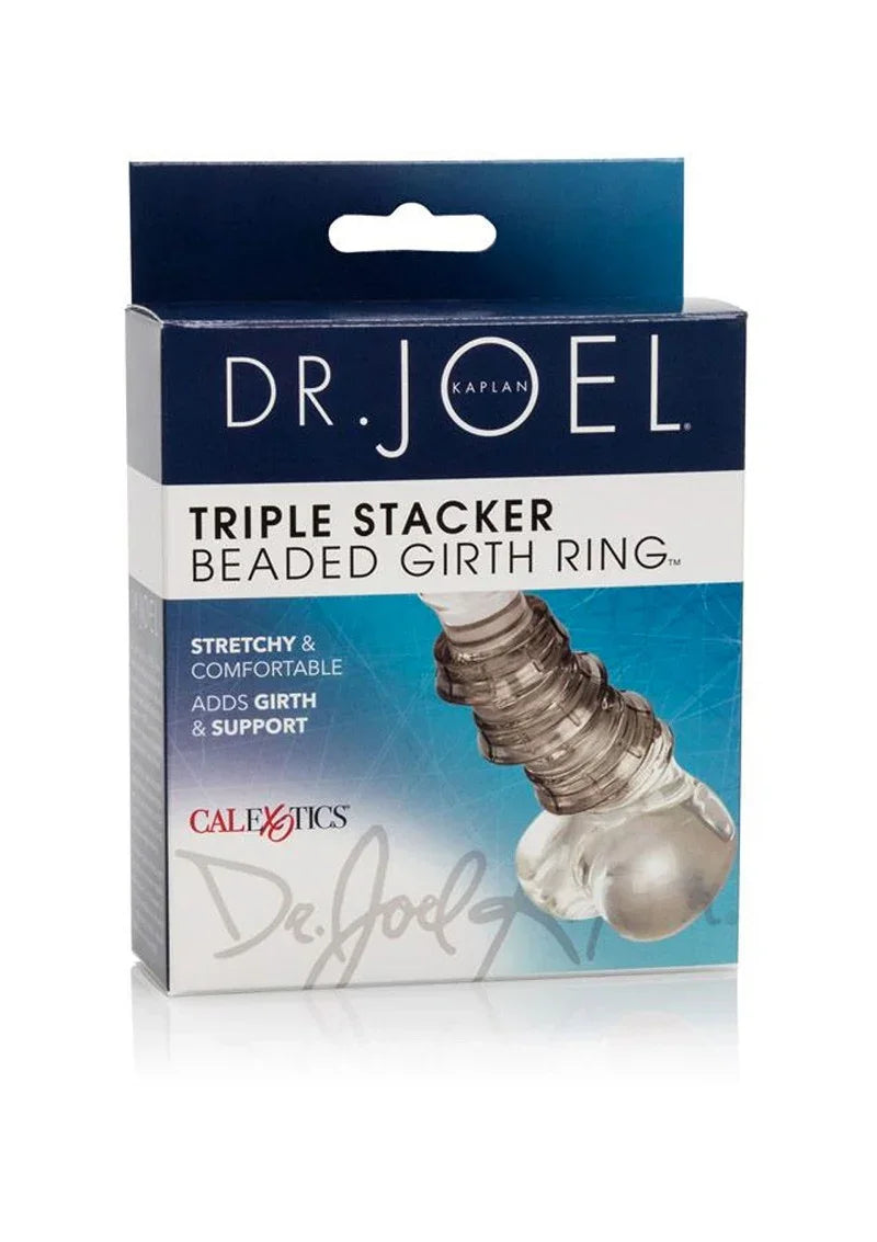 CalExoticsDr.JoelKaplanTripleStackerBeadedGirthRing2 @ Happytoys Sexshop: online sex shop for Feeling Happy & Easy 😊 the erotic store owned by a woman