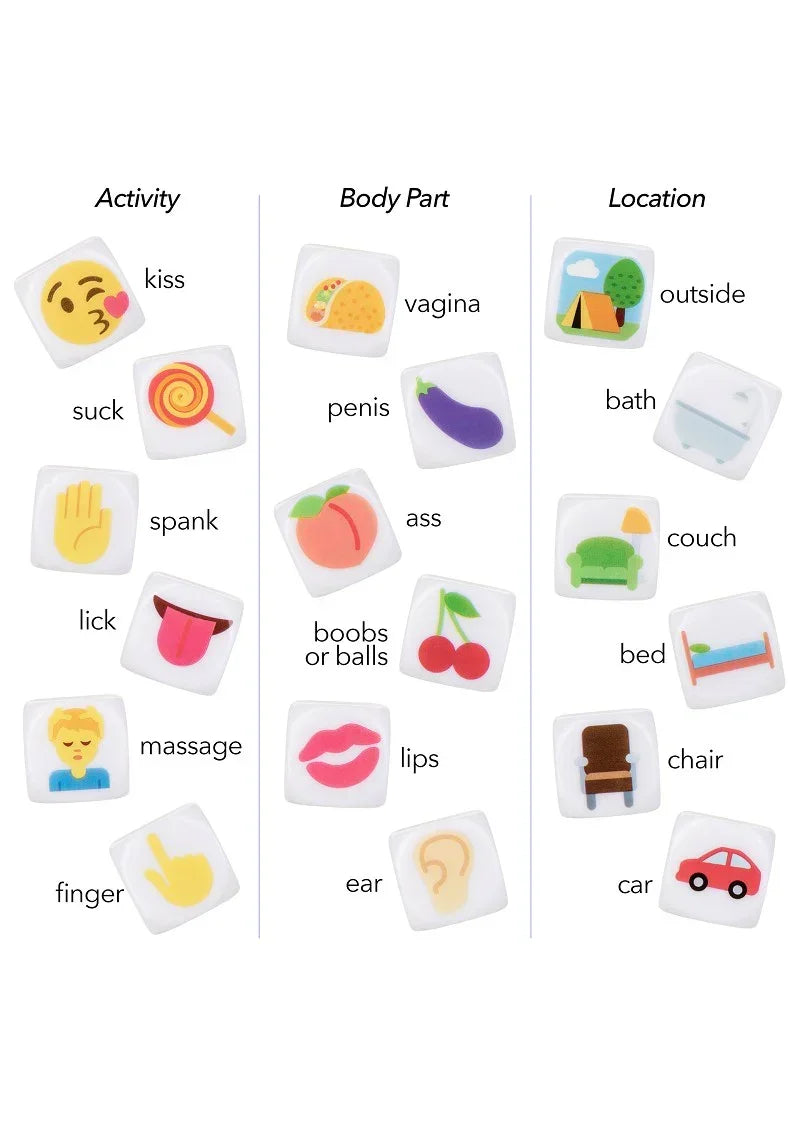 CalExoticsEmojigasmDice5 @ Happytoys Sexshop: online sex shop for Feeling Happy & Easy 😊 the erotic store owned by a woman