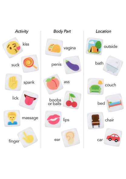 CalExoticsEmojigasmDice5 @ Happytoys Sexshop: online sex shop for Feeling Happy & Easy 😊 the erotic store owned by a woman