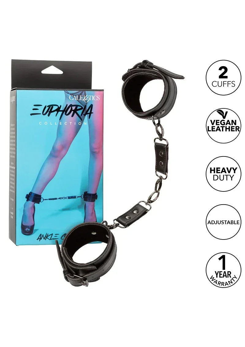 CalExoticsEuphoriaCollectionAnkleCuffs6 @ Happytoys Sexshop: online sex shop for Feeling Happy & Easy 😊 the erotic store owned by a woman