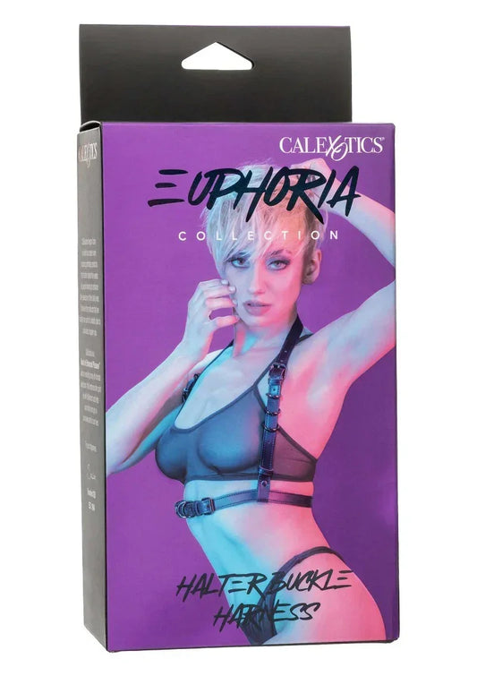 CalExoticsEuphoriaCollectionHalterBuckleHarness2 @ Happytoys Sexshop: online sex shop for Feeling Happy & Easy 😊 the erotic store owned by a woman