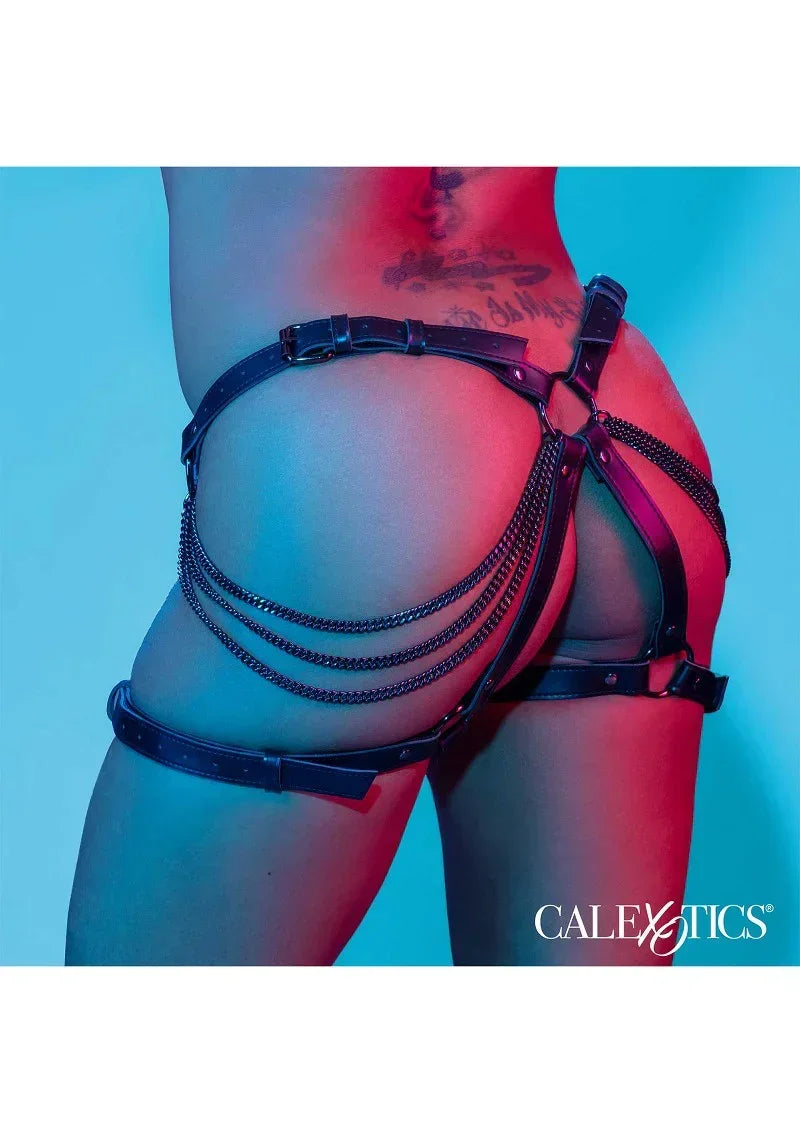 CalExoticsEuphoriaCollectionMultiChainThighHarness6 @ Happytoys Sexshop: online sex shop for Feeling Happy & Easy 😊 the erotic store owned by a woman