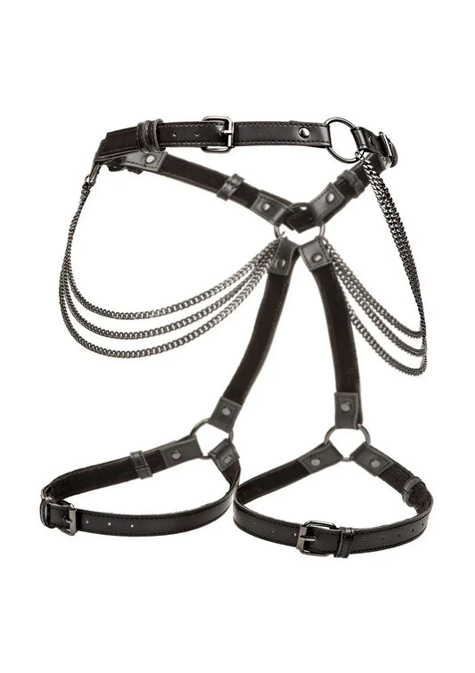 CalExoticsEuphoriaCollectionPlusSizeMultiChainThighHarness1 @ Happytoys Sexshop: online sex shop for Feeling Happy & Easy 😊 the erotic store owned by a woman