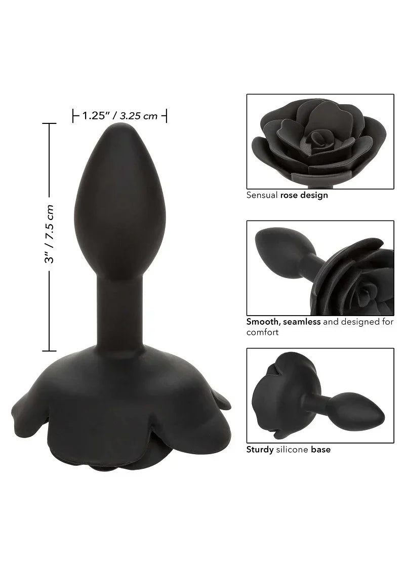 CalExoticsForbiddenSmallRoseAnalPlug7 @ Happytoys Sexshop: online sex shop for Feeling Happy & Easy 😊 the erotic store owned by a woman