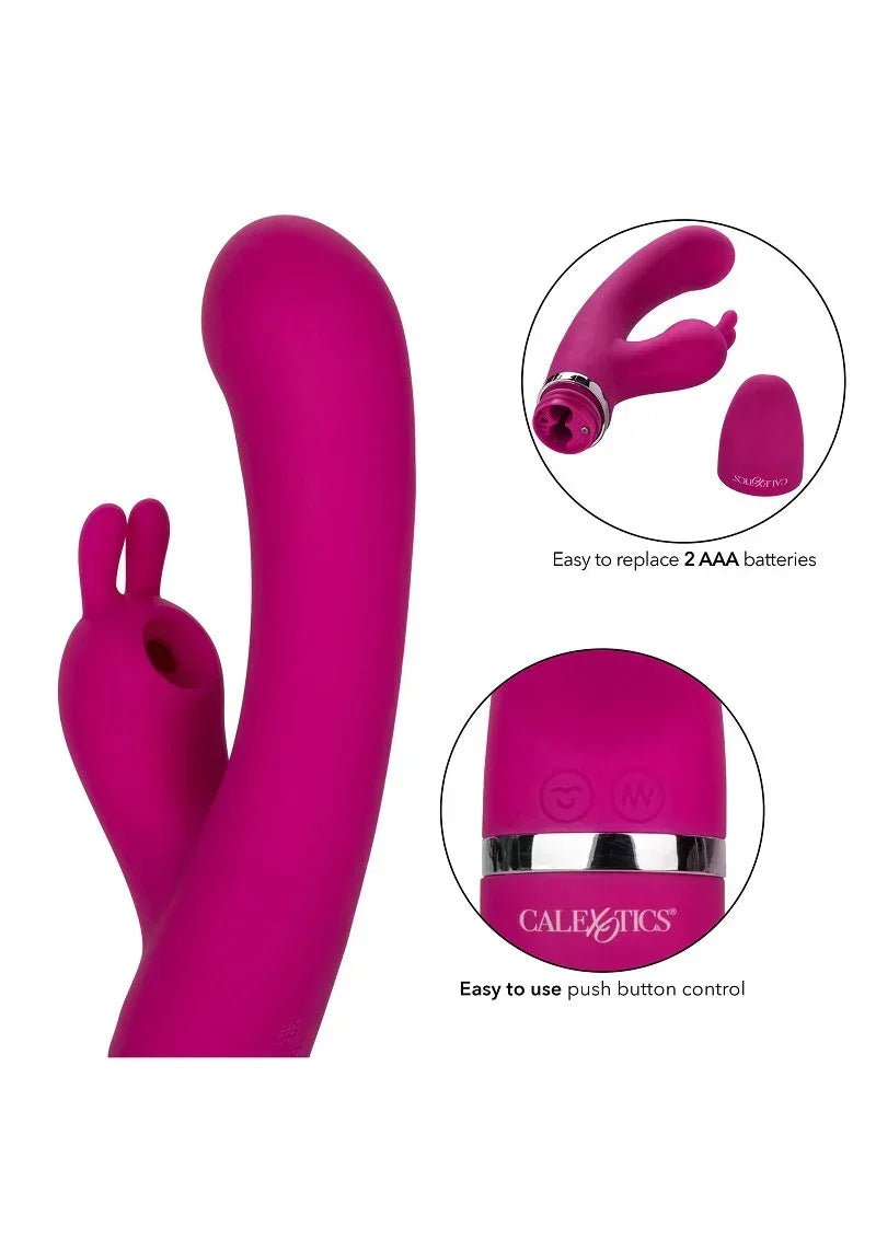 CalExoticsForeplayFrenzyBunnyKisser14 @ Happytoys Sexshop: online sex shop for Feeling Happy & Easy 😊 the erotic store owned by a woman