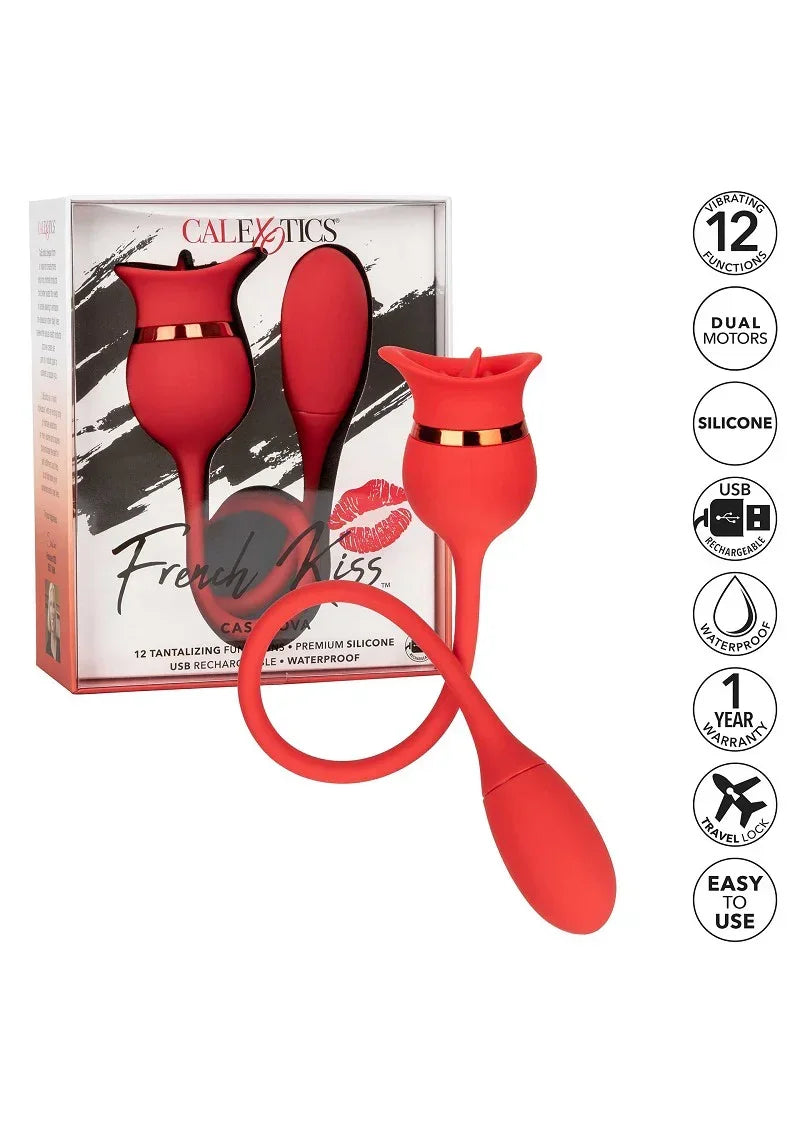 CalExoticsFrenchKissCasanova8 @ Happytoys Sexshop: online sex shop for Feeling Happy & Easy 😊 the erotic store owned by a woman