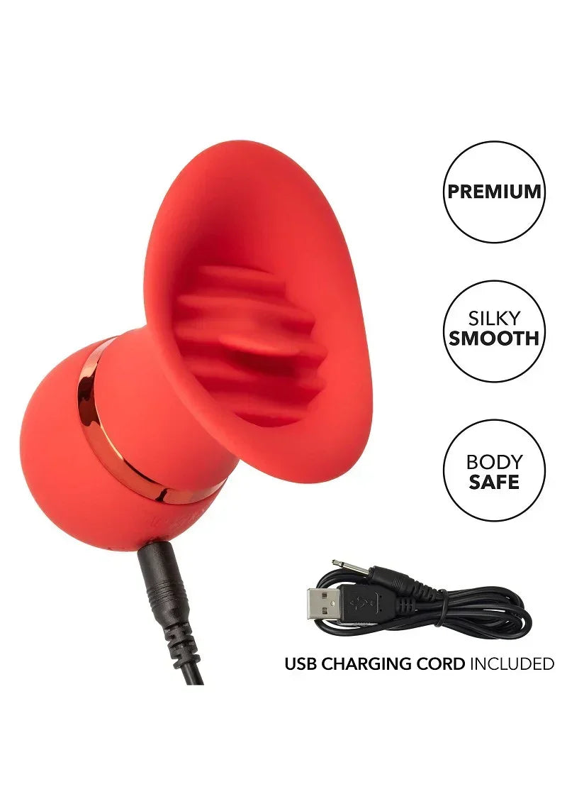 CalExoticsFrenchKissCharmerteaservibrator6 @ Happytoys Sexshop: online sex shop for Feeling Happy & Easy 😊 the erotic store owned by a woman