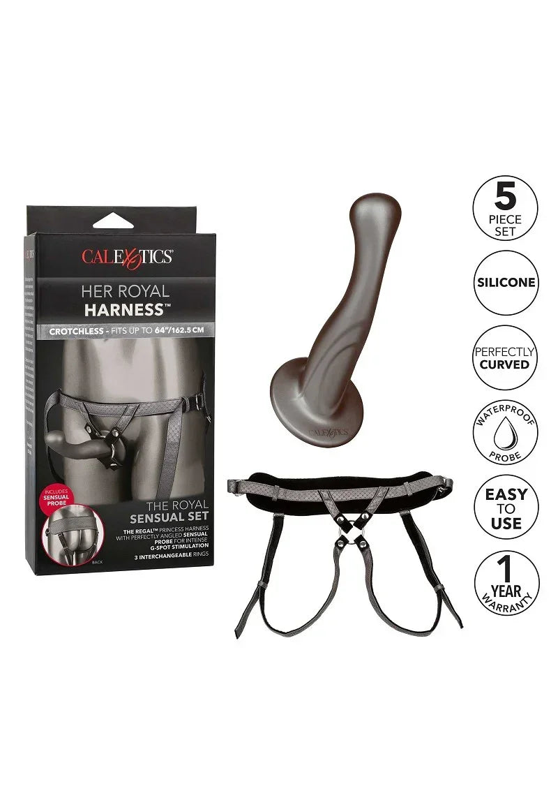 CalExoticsHerRoyalHarnessTheRoyalSensualSet9 @ Happytoys Sexshop: online sex shop for Feeling Happy & Easy 😊 the erotic store owned by a woman