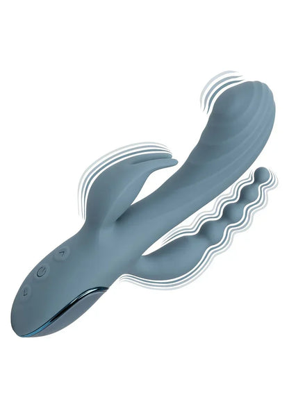 CalExoticsIIITripleEcstasytriplevibrator3 @ Happytoys Sexshop: online sex shop for Feeling Happy & Easy 😊 the erotic store owned by a woman