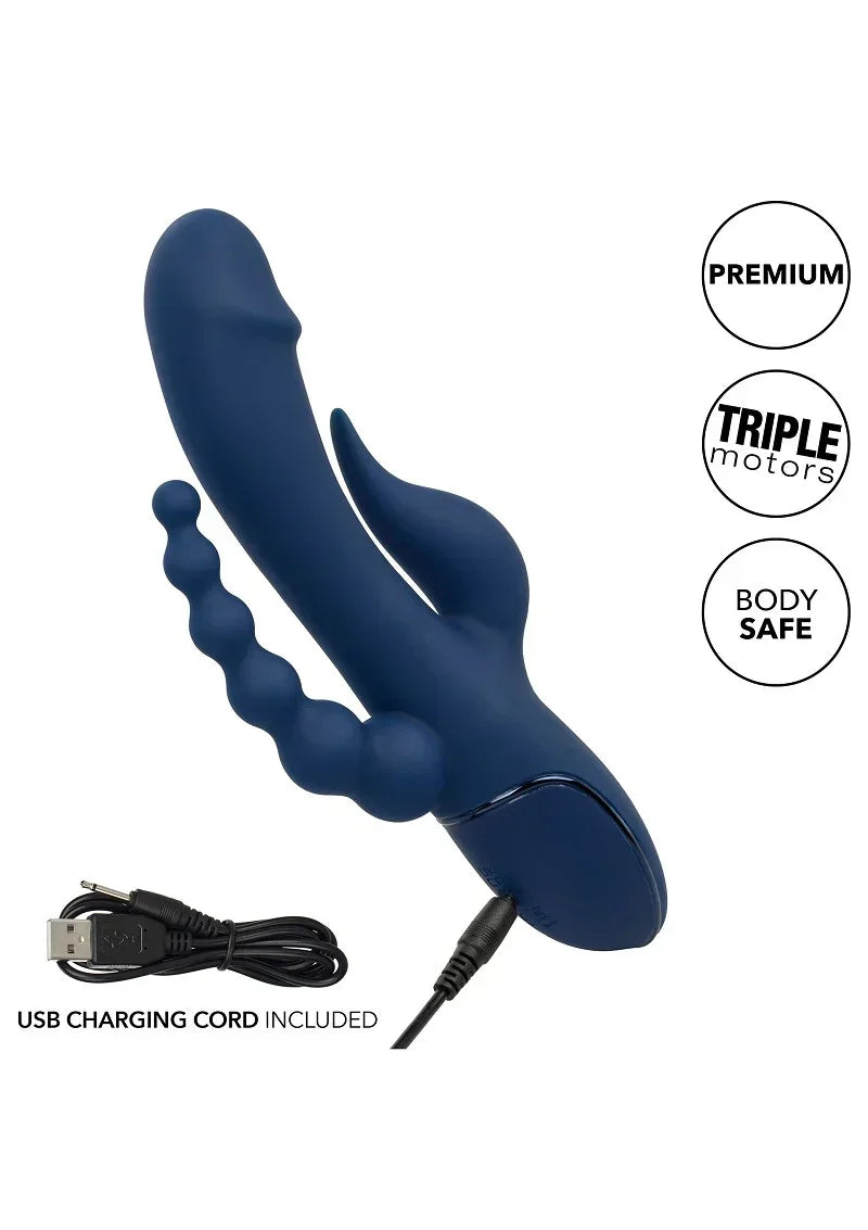 CalExoticsIIITripleOrgasmtripleVIbrator11 @ Happytoys Sexshop: online sex shop for Feeling Happy & Easy 😊 the erotic store owned by a woman