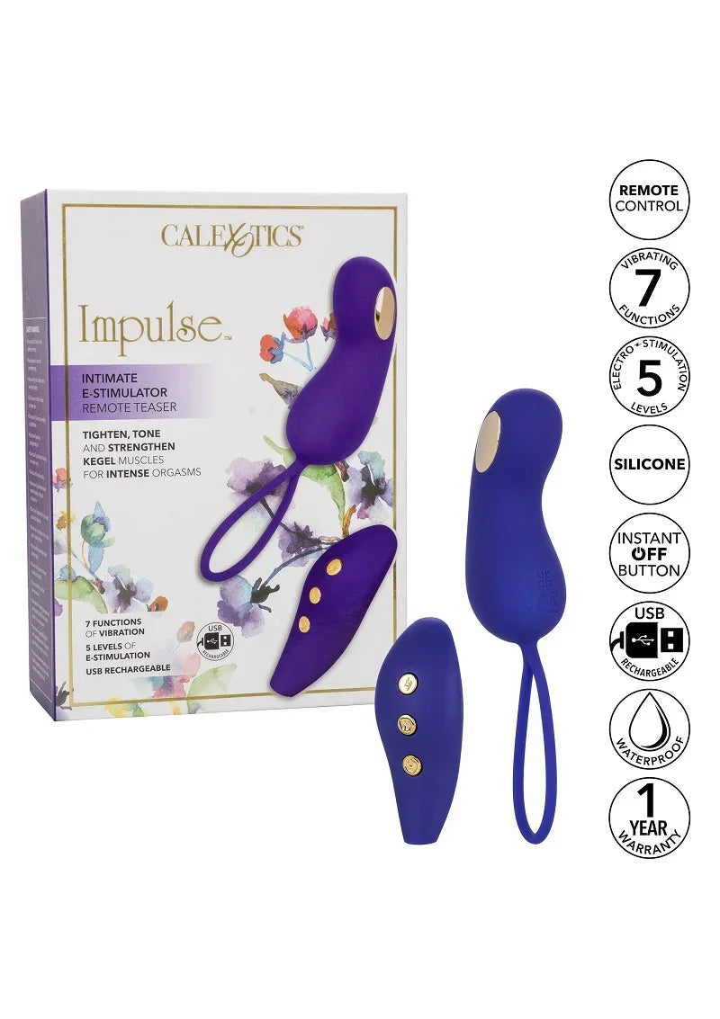 CalExoticsImpulseEstimRemoteTeaser10 @ Happytoys Sexshop: online sex shop for Feeling Happy & Easy 😊 the erotic store owned by a woman