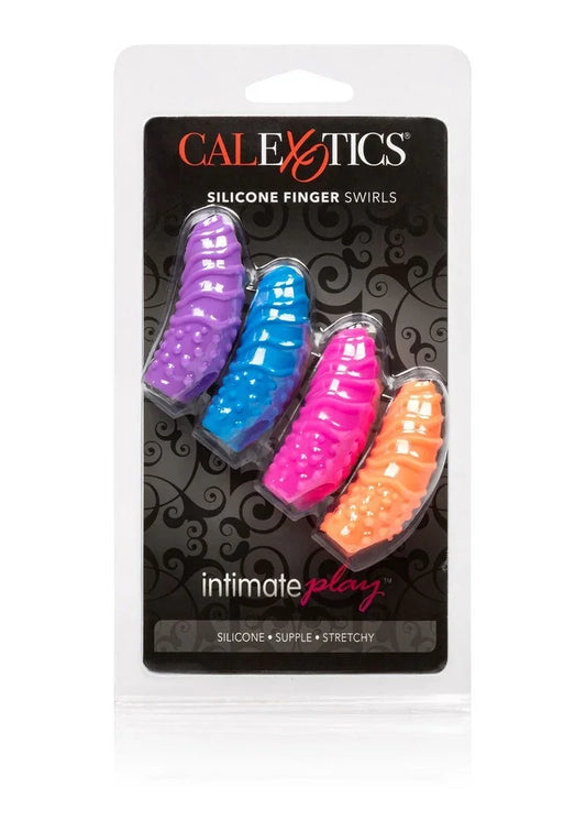 CalExoticsIntimatePlaySiliconeFingerSwirls2 @ Happytoys Sexshop: online sex shop for Feeling Happy & Easy 😊 the erotic store owned by a woman