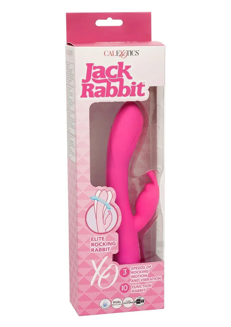 CalExoticsJackRabbitEliteRockingRabbit2 @ Happytoys Sexshop: online sex shop for Feeling Happy & Easy 😊 the erotic store owned by a woman
