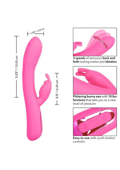 CalExoticsJackRabbitEliteRockingRabbit9 @ Happytoys Sexshop: online sex shop for Feeling Happy & Easy 😊 the erotic store owned by a woman