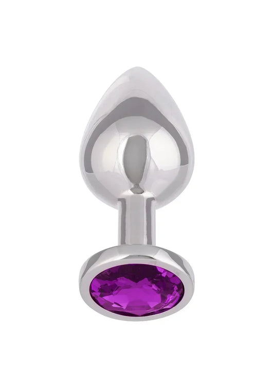 CalExoticsJewelLargeAmethystPlug1 @ Happytoys Sexshop: online sex shop for Feeling Happy & Easy 😊 the erotic store owned by a woman