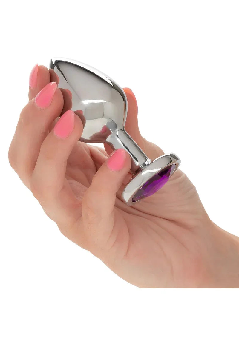 CalExoticsJewelLargeAmethystPlug8 @ Happytoys Sexshop: online sex shop for Feeling Happy & Easy 😊 the erotic store owned by a woman