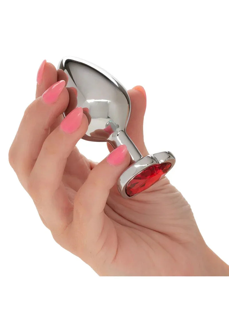 CalExoticsJewelLargeRubyHeartPlug8 @ Happytoys Sexshop: online sex shop for Feeling Happy & Easy 😊 the erotic store owned by a woman