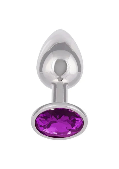 CalExoticsJewelSmallAmethystPlug1 @ Happytoys Sexshop: online sex shop for Feeling Happy & Easy 😊 the erotic store owned by a woman