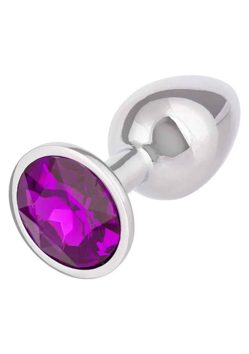 CalExoticsJewelSmallAmethystPlug5 @ Happytoys Sexshop: online sex shop for Feeling Happy & Easy 😊 the erotic store owned by a woman
