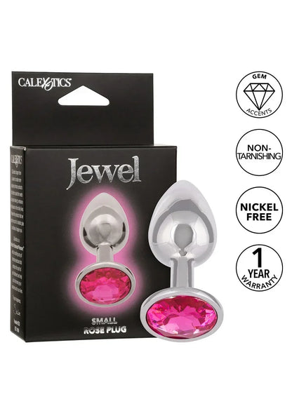 CalExoticsJewelSmallRosePlug7 @ Happytoys Sexshop: online sex shop for Feeling Happy & Easy 😊 the erotic store owned by a woman
