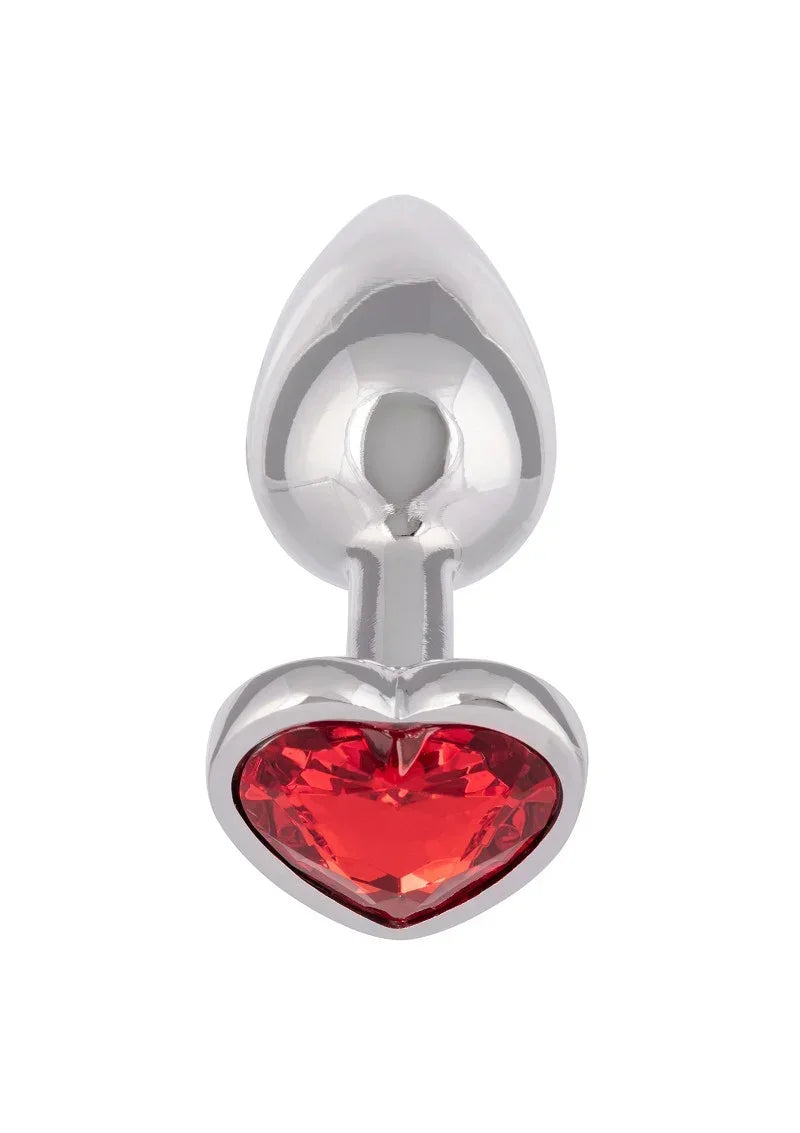 CalExoticsJewelSmallRubyHeartPlug1 @ Happytoys Sexshop: online sex shop for Feeling Happy & Easy 😊 the erotic store owned by a woman