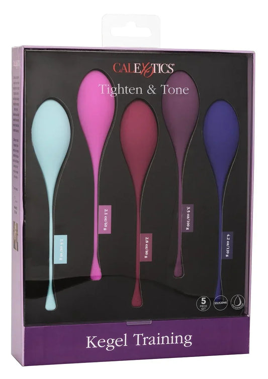 CalExoticsKegelTraining5-PieceSet2 @ Happytoys Sexshop: online sex shop for Feeling Happy & Easy 😊 the erotic store owned by a woman