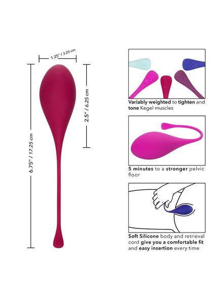CalExoticsKegelTraining5-PieceSet3 @ Happytoys Sexshop: online sex shop for Feeling Happy & Easy 😊 the erotic store owned by a woman
