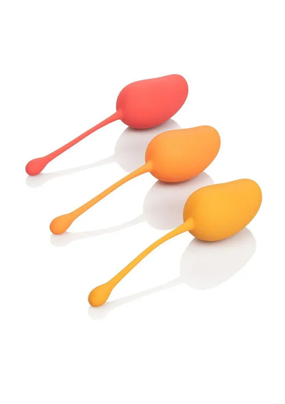 CalExoticsKegelTrainingSetMango5 @ Happytoys Sexshop: online sex shop for Feeling Happy & Easy 😊 the erotic store owned by a woman