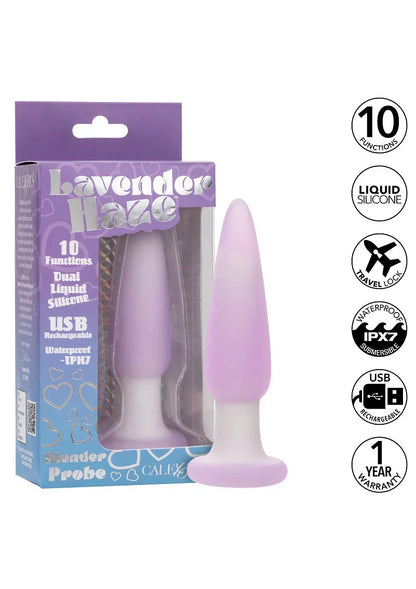 CalExoticsLavenderHazeSlenderProbe7 @ Happytoys Sexshop: online sex shop for Feeling Happy & Easy 😊 the erotic store owned by a woman