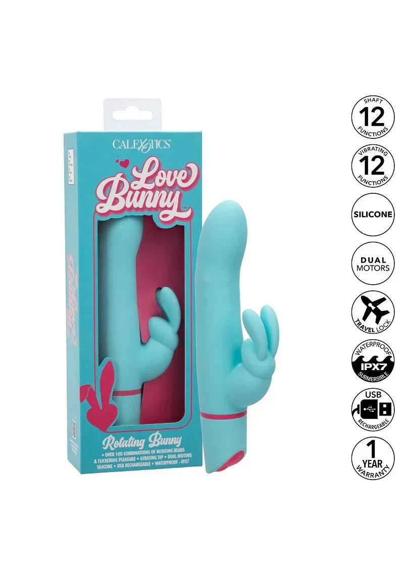 CalExoticsLoveBunnyRotatingBunny7 @ Happytoys Sexshop: online sex shop for Feeling Happy & Easy 😊 the erotic store owned by a woman