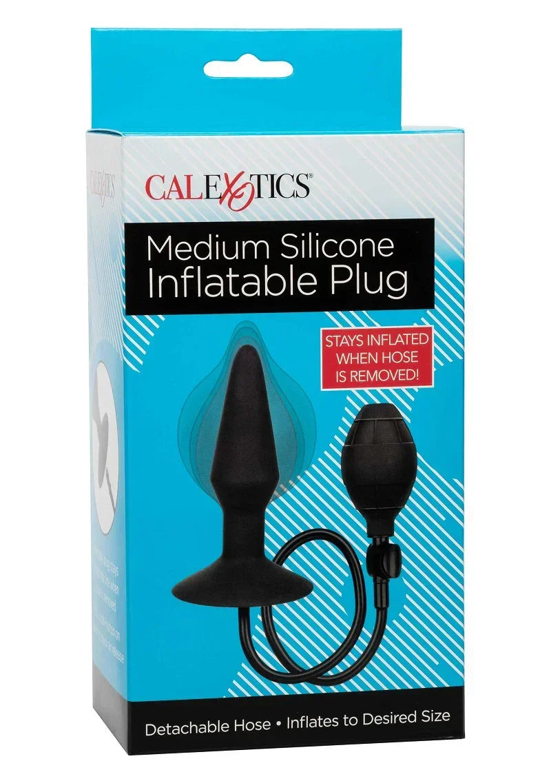 CalExoticsMediumSiliconeInflatablePlug2 @ Happytoys Sexshop: online sex shop for Feeling Happy & Easy 😊 the erotic store owned by a woman