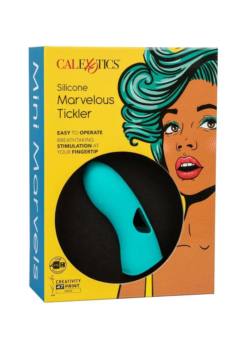 CalExoticsMiniMarvelsSiliconeMarvelousTicklervibrator2 @ Happytoys Sexshop: online sex shop for Feeling Happy & Easy 😊 the erotic store owned by a woman