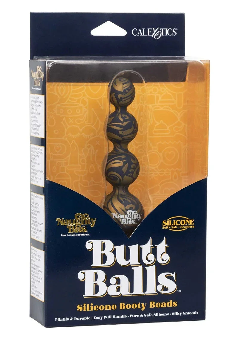 CalExoticsNaughtyBitsButtBallsSiliconeBootyBeads2 @ Happytoys Sexshop: online sex shop for Feeling Happy & Easy 😊 the erotic store owned by a woman