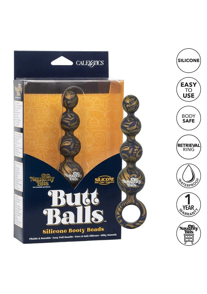 CalExoticsNaughtyBitsButtBallsSiliconeBootyBeads8 @ Happytoys Sexshop: online sex shop for Feeling Happy & Easy 😊 the erotic store owned by a woman