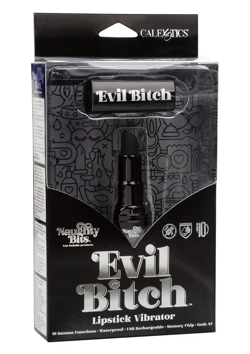 CalExoticsNaughtyBitsEvilBitchLipstickVibrator2 @ Happytoys Sexshop: online sex shop for Feeling Happy & Easy 😊 the erotic store owned by a woman