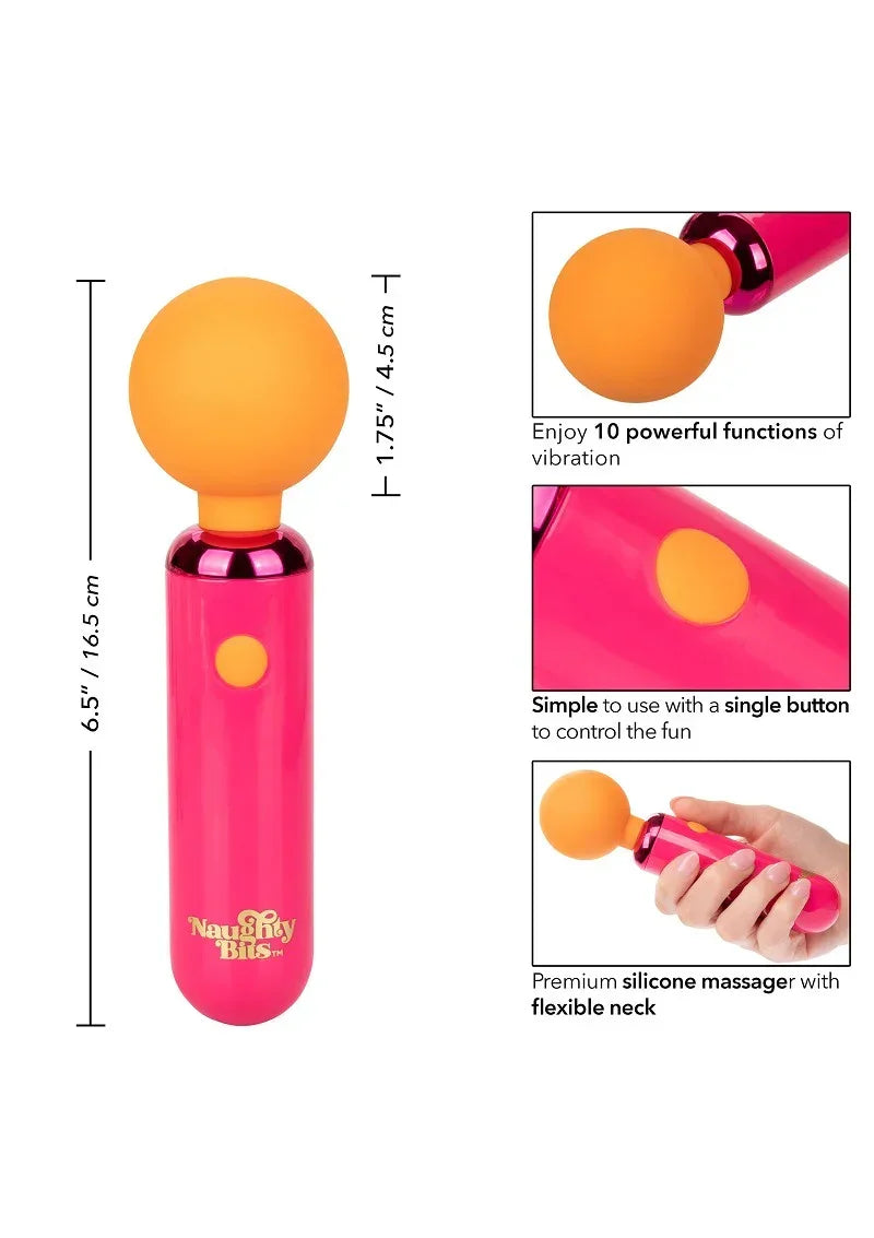CalExoticsNaughtyBitsHomeCummingQueenVibratingWand11 @ Happytoys Sexshop: online sex shop for Feeling Happy & Easy 😊 the erotic store owned by a woman