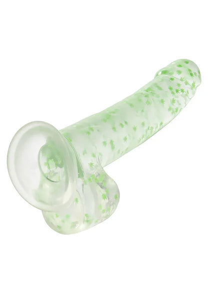 CalExoticsNaughtyBitsILeafDickGlow-In-The-DarkWeedLeafDildo4 @ Happytoys Sexshop: online sex shop for Feeling Happy & Easy 😊 the erotic store owned by a woman