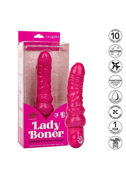 CalExoticsNaughtyBitsLadyBonerBendablePersonalVibrator10 @ Happytoys Sexshop: online sex shop for Feeling Happy & Easy 😊 the erotic store owned by a woman