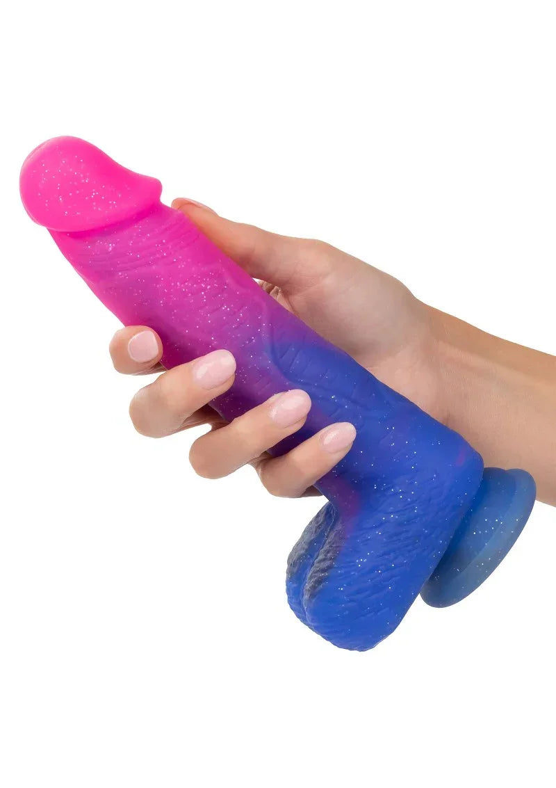 CalExoticsNaughtyBitsOmbreHombreXLVibratingDildo9 @ Happytoys Sexshop: online sex shop for Feeling Happy & Easy 😊 the erotic store owned by a woman