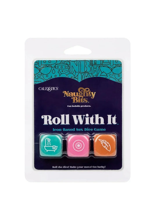 CalExoticsNaughtyBitsRollWithItIcon-BasedSexDiceGame2 @ Happytoys Sexshop: online sex shop for Feeling Happy & Easy 😊 the erotic store owned by a woman