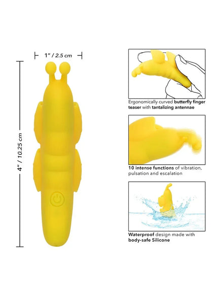 CalExoticsNeonVibesTheButterflyVibe10 @ Happytoys Sexshop: online sex shop for Feeling Happy & Easy 😊 the erotic store owned by a woman