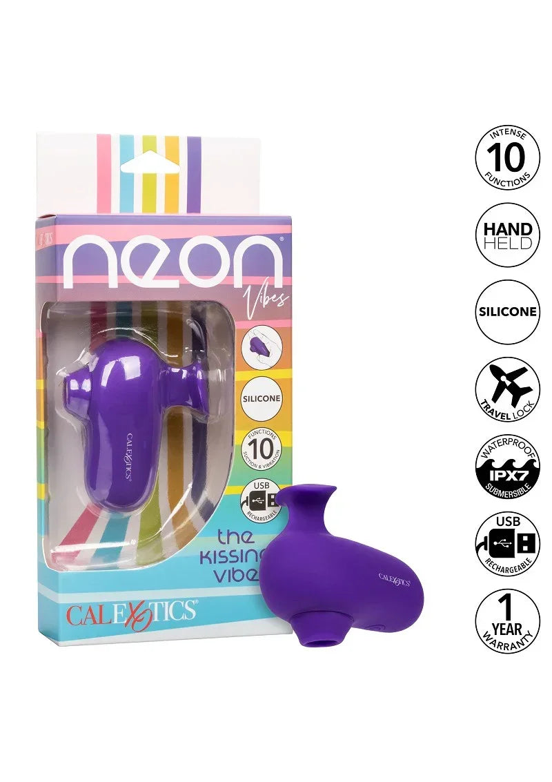 CalExoticsNeonVibesTheKissingVibe16 @ Happytoys Sexshop: online sex shop for Feeling Happy & Easy 😊 the erotic store owned by a woman