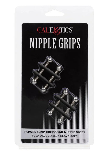 CalExoticsNippleGripsPowerGripCrossbarNippleVices2 @ Happytoys Sexshop: online sex shop for Feeling Happy & Easy 😊 the erotic store owned by a woman