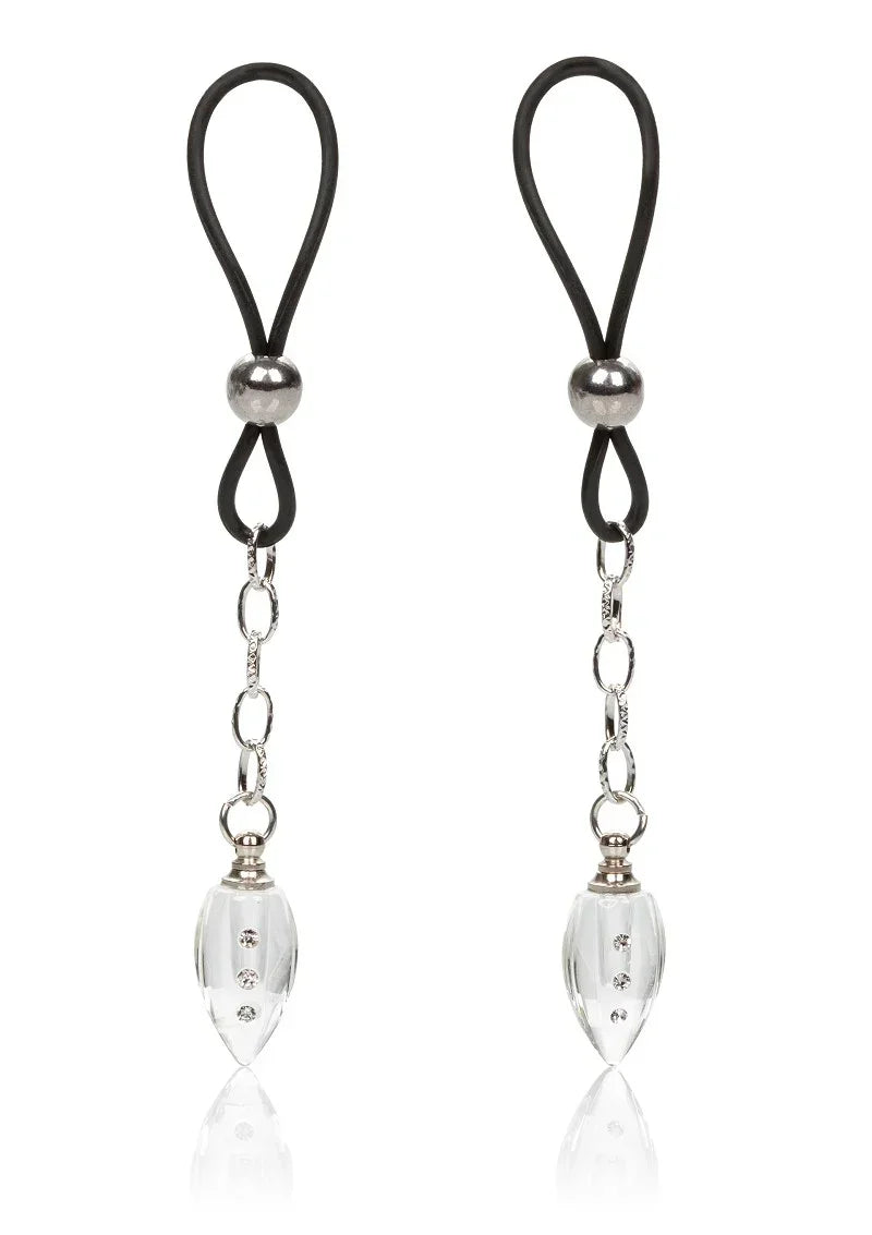 CalExoticsNipplePlayNon-PiercingNippleJewelryCrystalTeardrop1 @ Happytoys Sexshop: online sex shop for Feeling Happy & Easy 😊 the erotic store owned by a woman