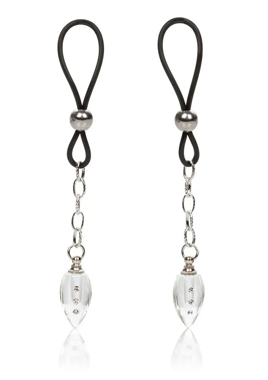 CalExoticsNipplePlayNon-PiercingNippleJewelryCrystalTeardrop1 @ Happytoys Sexshop: online sex shop for Feeling Happy & Easy 😊 the erotic store owned by a woman